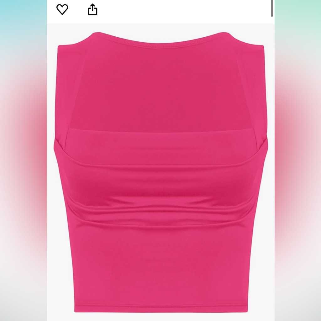 Hot Pink Clubwear Top